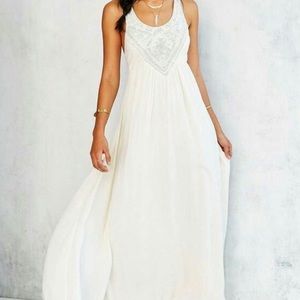 Urban Outfitters, Ecoté Embellished Maxi Dress